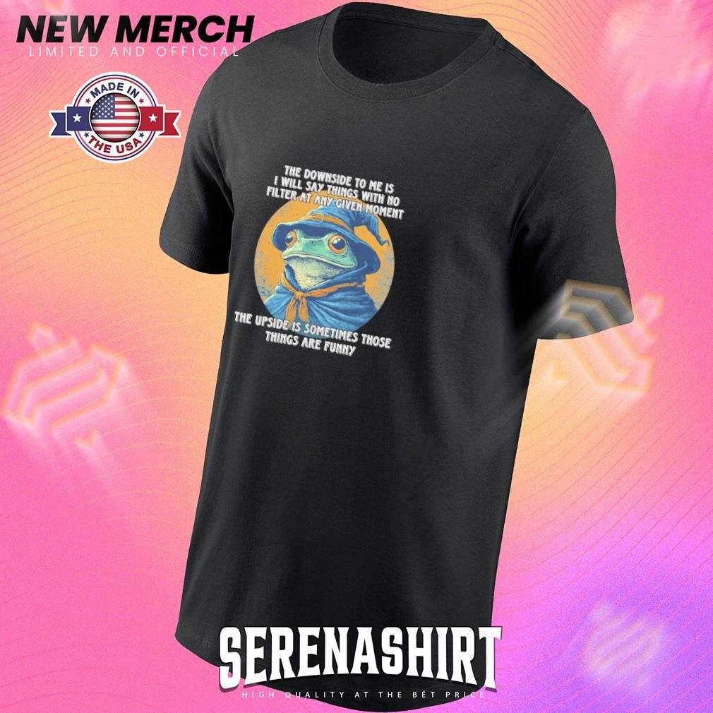 FSerenashi46110's tweet image. Embrace the chaos with a smile. 🐸 This whimsical wizard frog reminds us that even in strange situations, there's an upside: sometimes, they're just plain funny.
👉 serenashirt.com/product/wizard…
#WizardFrog #FunnyQuote #Whimsical #Optimism