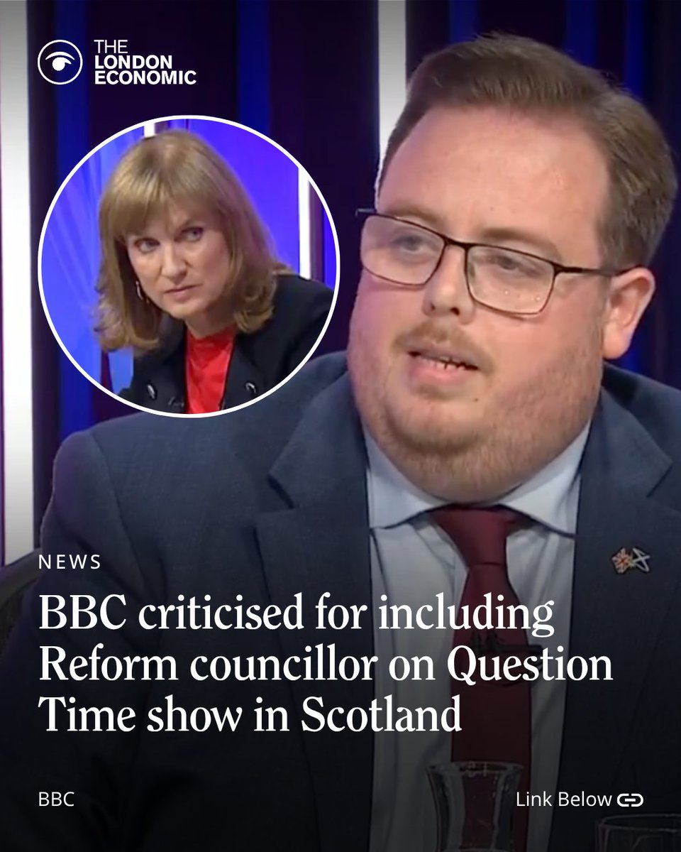Reform have no MSPs and have never won an election in Scotland - but that didn't stop them getting a seat on the Question Time panel in St Andrews
