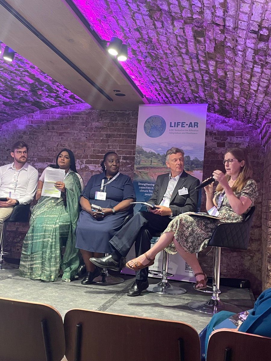 LDC_LIFEAR's tweet image. Great session ongoing during #LCAW2025 during the #ResilienceSummit organised by @IIED! With our partners @MicroSave and @FINCA we are exploring how private actors and governments can work to deliver climate finance to the communities.