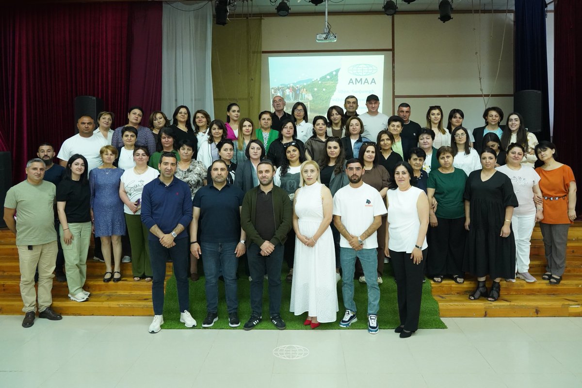 A memorable event was held at AMAA’s “Shoghik” Camp in Hankavan to bring together the organization’s staff from Artsakh and to express heartfelt gratitude for their many years of dedicated and selfless service. [1/2]