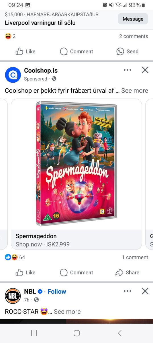 Fyrir áhugasama þá virðist Kids Cool shop hafa komist yfir lager af gömlum dönskum bláum myndum. Veisla fyrir alvöru kvikmyndaáhugamenn, kannski ekki svo mikið fyrir börnin en skítt með þau #kidscoolshop