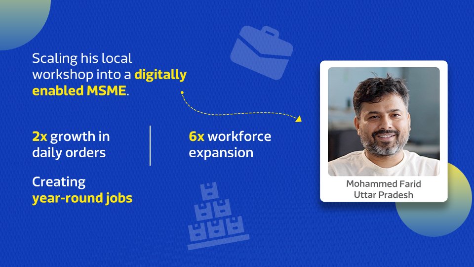 FlipkartStories's tweet image. India’s MSMEs are more than business entities, they are enablers of economic stability, social inclusion, and grassroots enterprise. Their ability to grow and adapt in a digital economy has far-reaching implications for national development.
From Ranjit’s growth story in Assam…