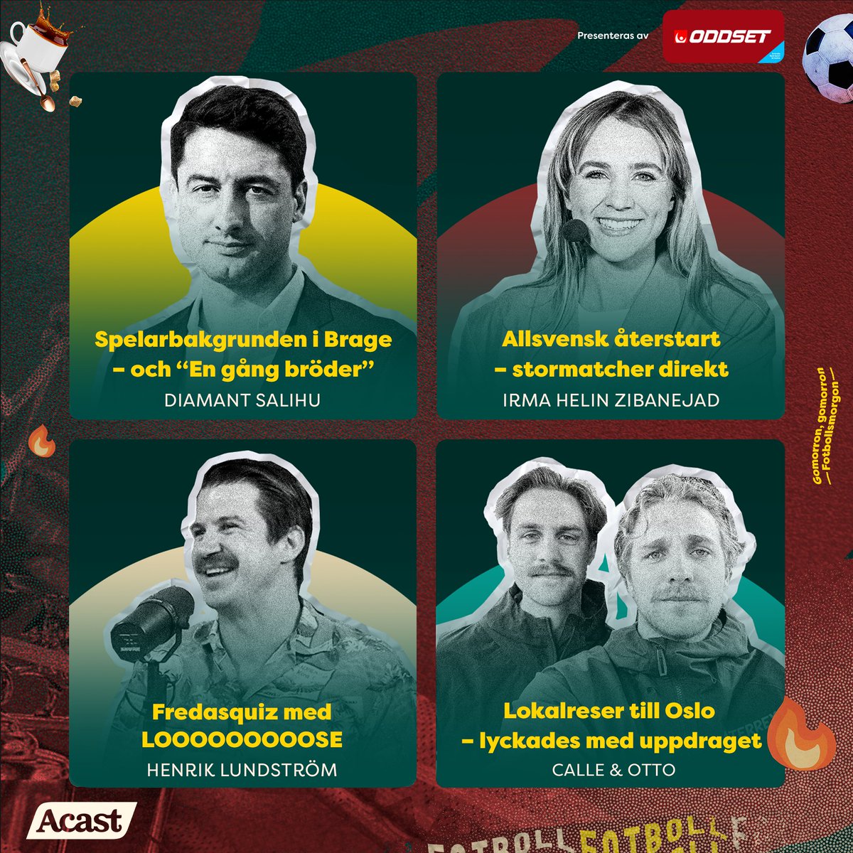 Äntligen fredag, vänner ☀️

Dagens avsnitt ute nu!