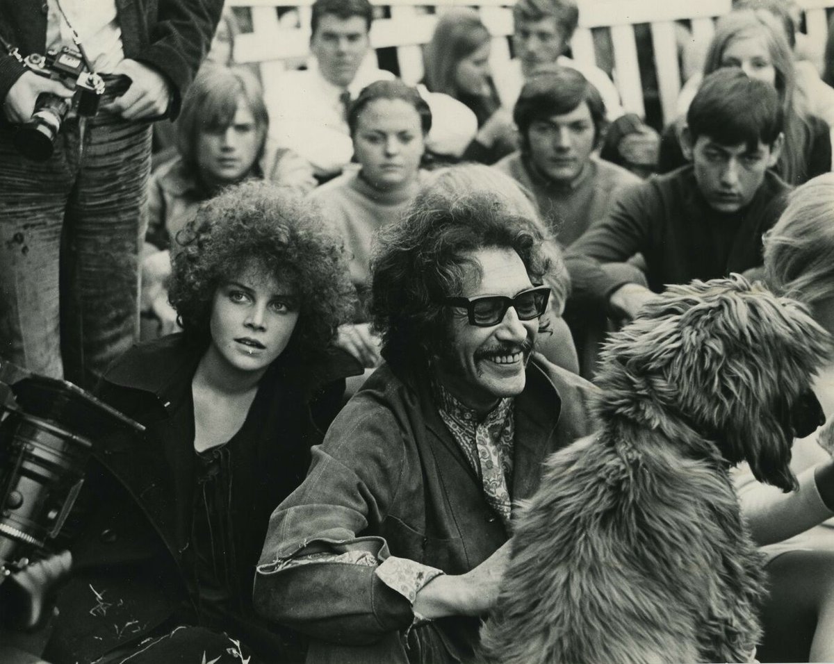 Peter Wyngarde: The Official Appreciation Society (@peterwyngarde1) on Twitter photo At the Isle of Wight Festival, 1970. #PeterWyngarde and friend (see Page 195 of book, 'Peter Wyngarde: A Life Amongst Strangers').
<a href="/IsleOfWightFest/">Isle of Wight Festival</a> #JasonKing #DepartmentS #FlashGordon #TheInnocents At the Isle of Wight Festival, 1970. #PeterWyngarde and friend (see Page 195 of book, 'Peter Wyngarde: A Life Amongst Strangers').
<a href="/IsleOfWightFest/">Isle of Wight Festival</a> #JasonKing #DepartmentS #FlashGordon #TheInnocents