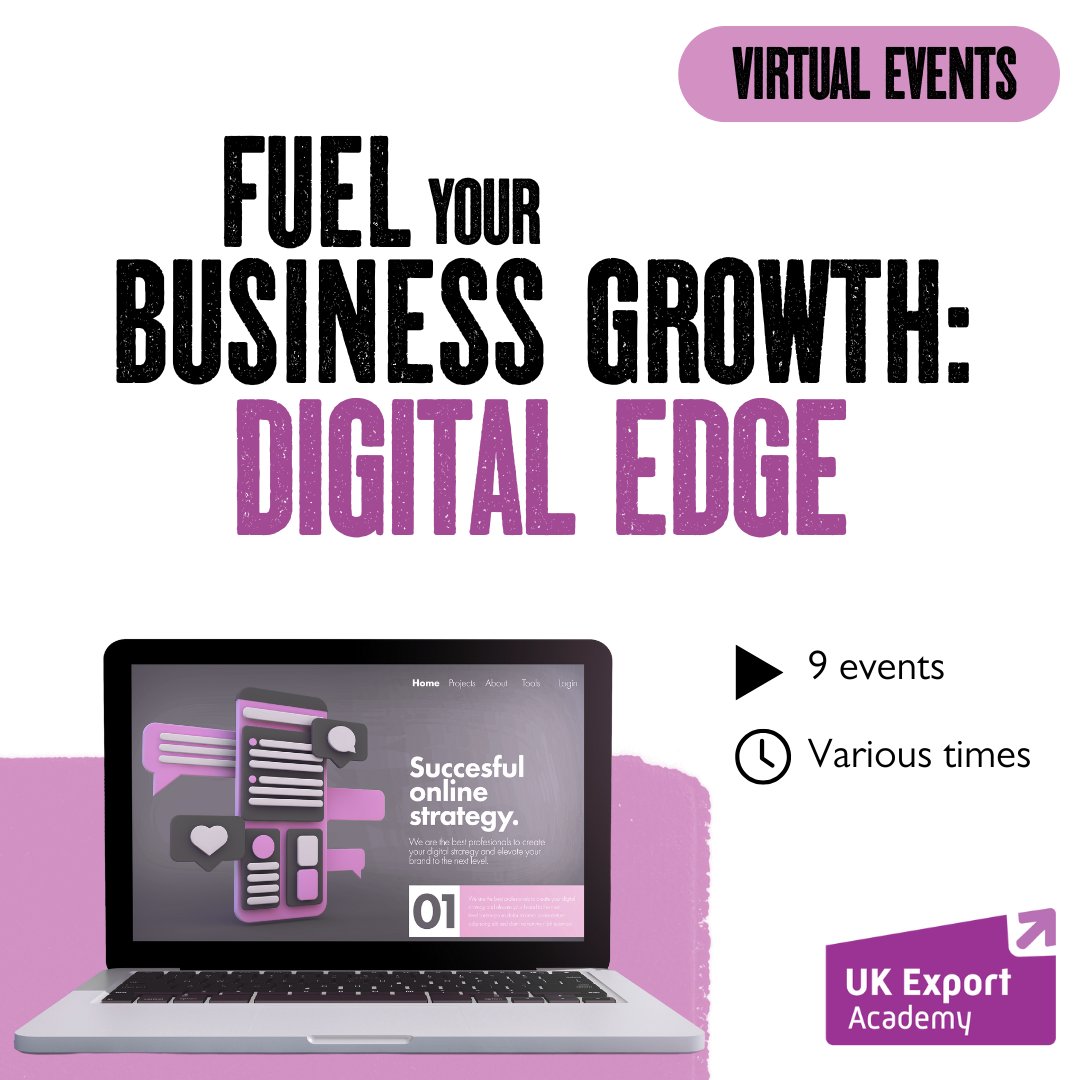 🌍The UK Export Academy has a packed schedule of events in July to equip UK businesses with the tools, skills, and insights they need to grow internationally.

Whether you’re new to exporting or looking to develop your knowledge further - sign up online👇
business.gov.uk/export-academy…
