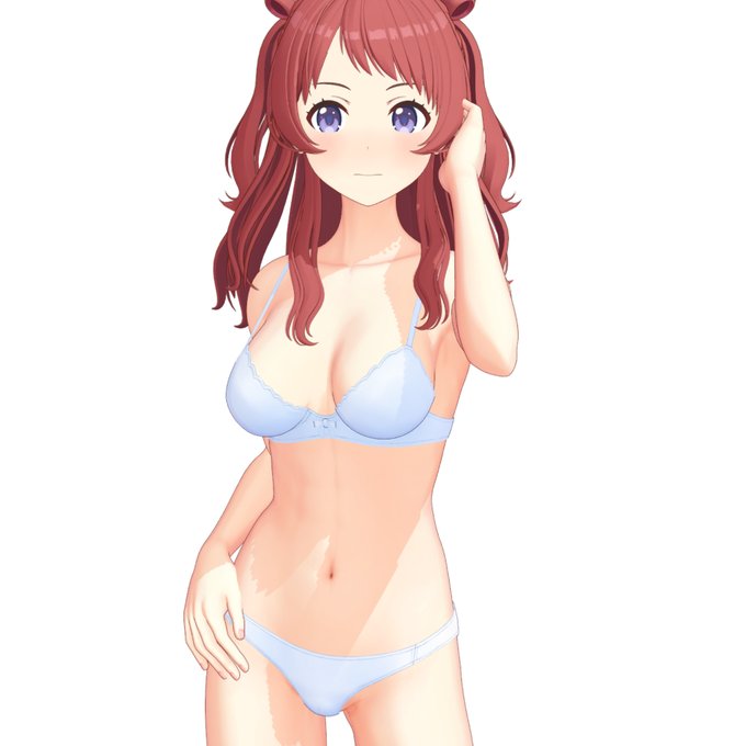 花◯咲季 セット 1.0ができました～🤗
昔の下着も再移植しました😋
無料配布の制服も追加しています 