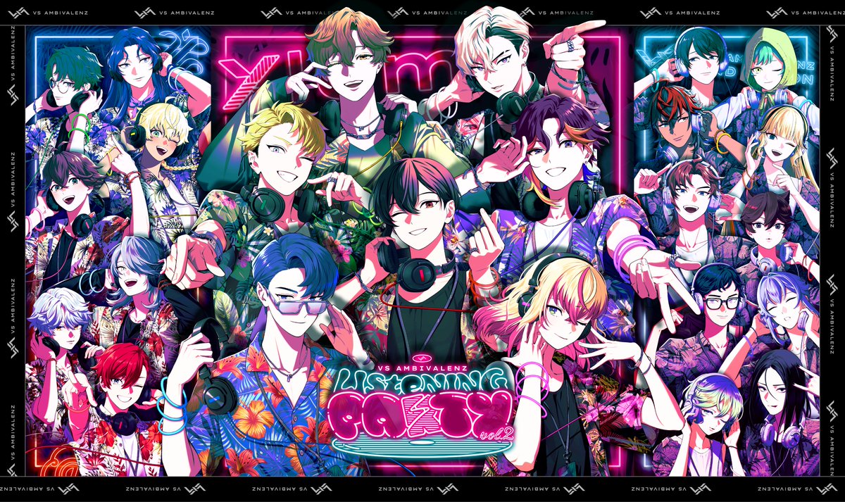 ＼ KV公開&amp;一般先着販売開始 ／
VS AMBIVALENZ
LISTENING PARTY vol.2💿⚡

✧✧✧

ただいまより
一般先着販売開始🔥
🔗stagecrowd.live/s/sc/ticket_ev…

さらに🌟特設サイトもOPEN✨
🔗vsambivalenz.com/listeningparty…

#ビバレン