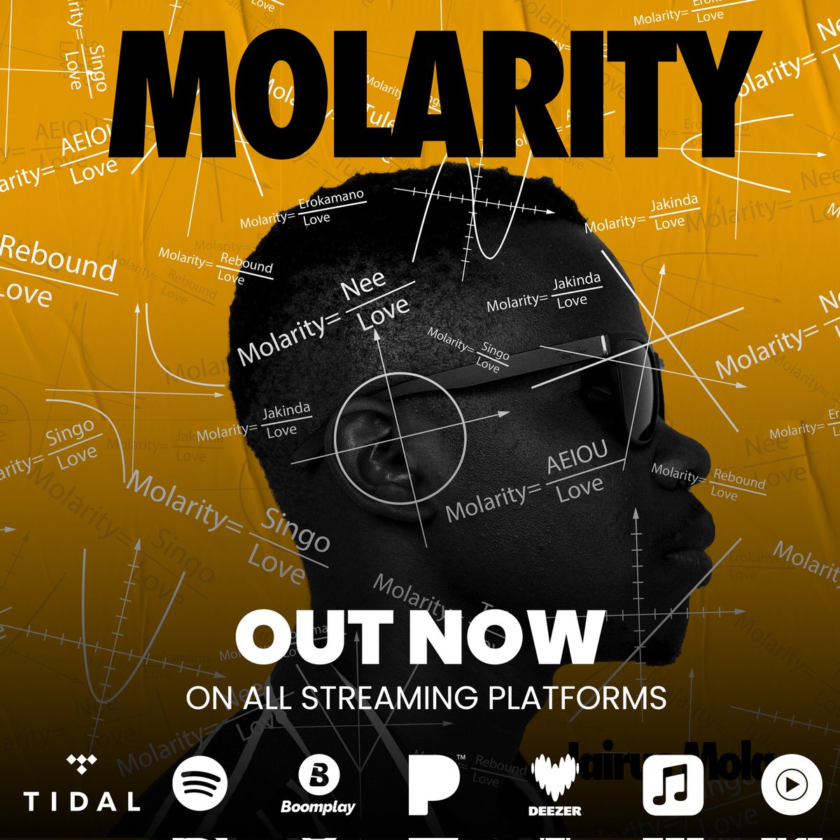 We are live on all digital platforms now my people🤩🤩

This particular project is one that means alot to me,most songs here are stories that constitute my being and basically my experience with love in very diverse dimentions of love.