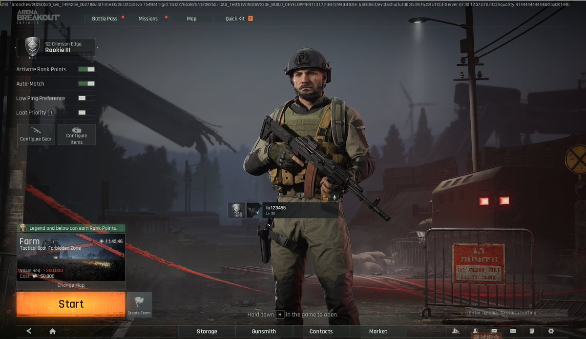 Heard from the team during our recent Dev Talk shoot that many of you were asking about the return of forbidden Farm.
Well…YES, it’s coming back! #ArenaBreakoutInfinite