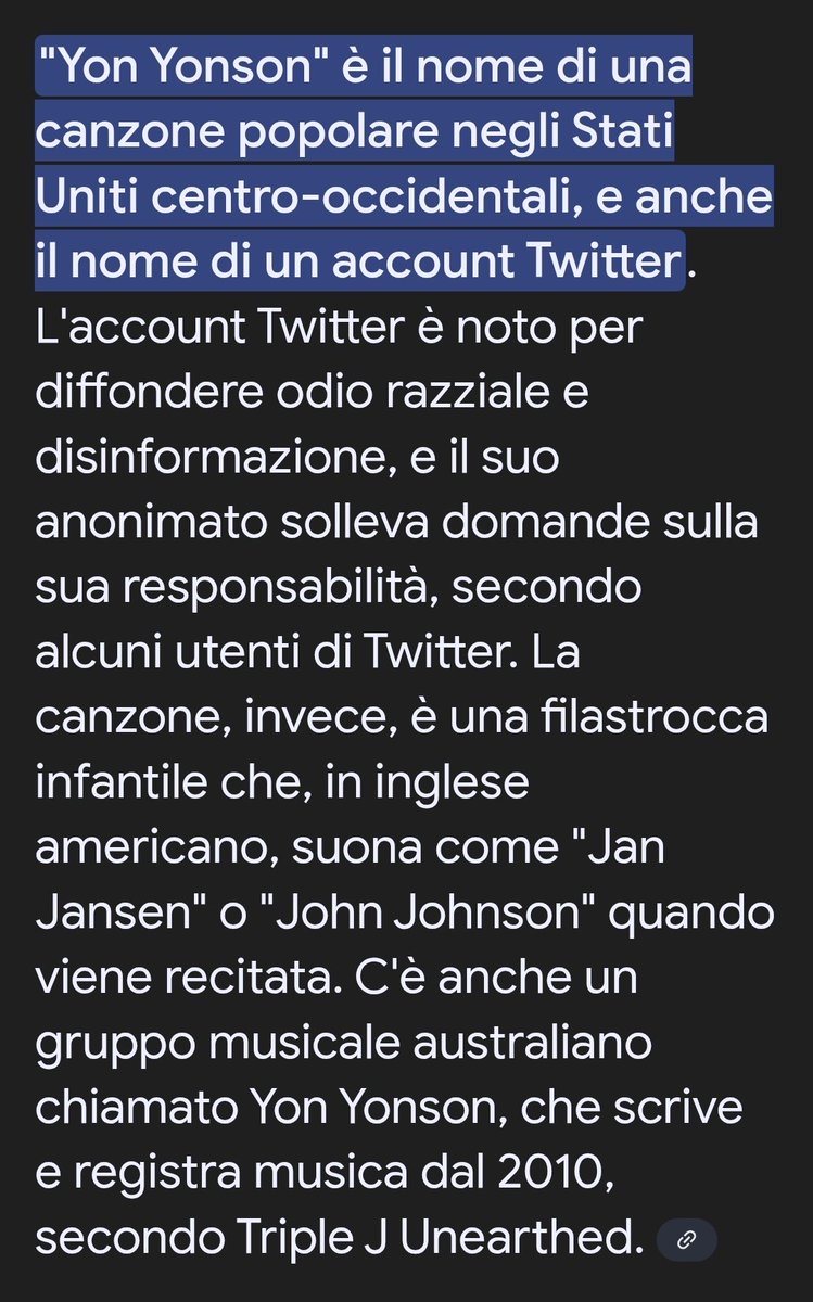 EnzoCare3's tweet photo. @Yon_Yonson71 Yon, non smetto di ridere.
Prova ad inserire su Google "yon yonson chi รจ?"
Ti agevolo.
#muoro ๐๐๐๐๐๐๐๐๐๐๐๐๐๐๐๐๐ https://t.co/hdKInpeYfd