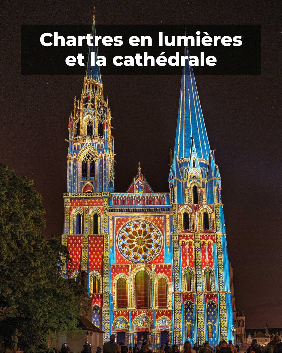 ChartresLumiere's tweet photo. 🌟 Quelques infos et anecdotes de Chartres en lumières et la cathédrale Notre-Dame 💥

#Chartresenlumieres #Chartres https://t.co/CFCSUkNZ06