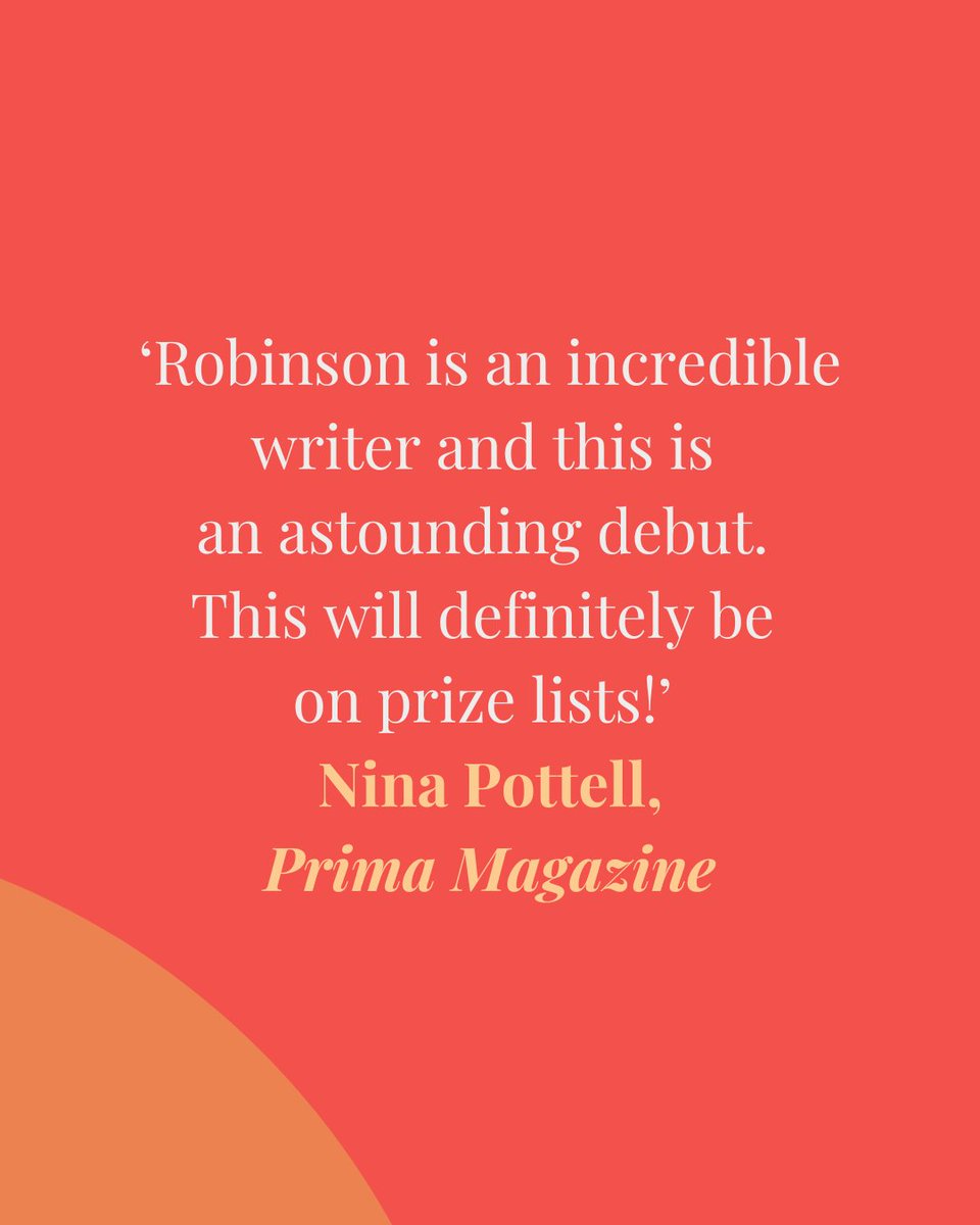 CorsairBooks's tweet image. This extraordinary debut is an excavation of betrayal, of motherhood, of time, of guilt and consequence and love coming to an end.
#AndNotreDameisBurning heralds Miriam Robinson as a startling new voice in literary fiction.
Available to pre-order now 📙✨