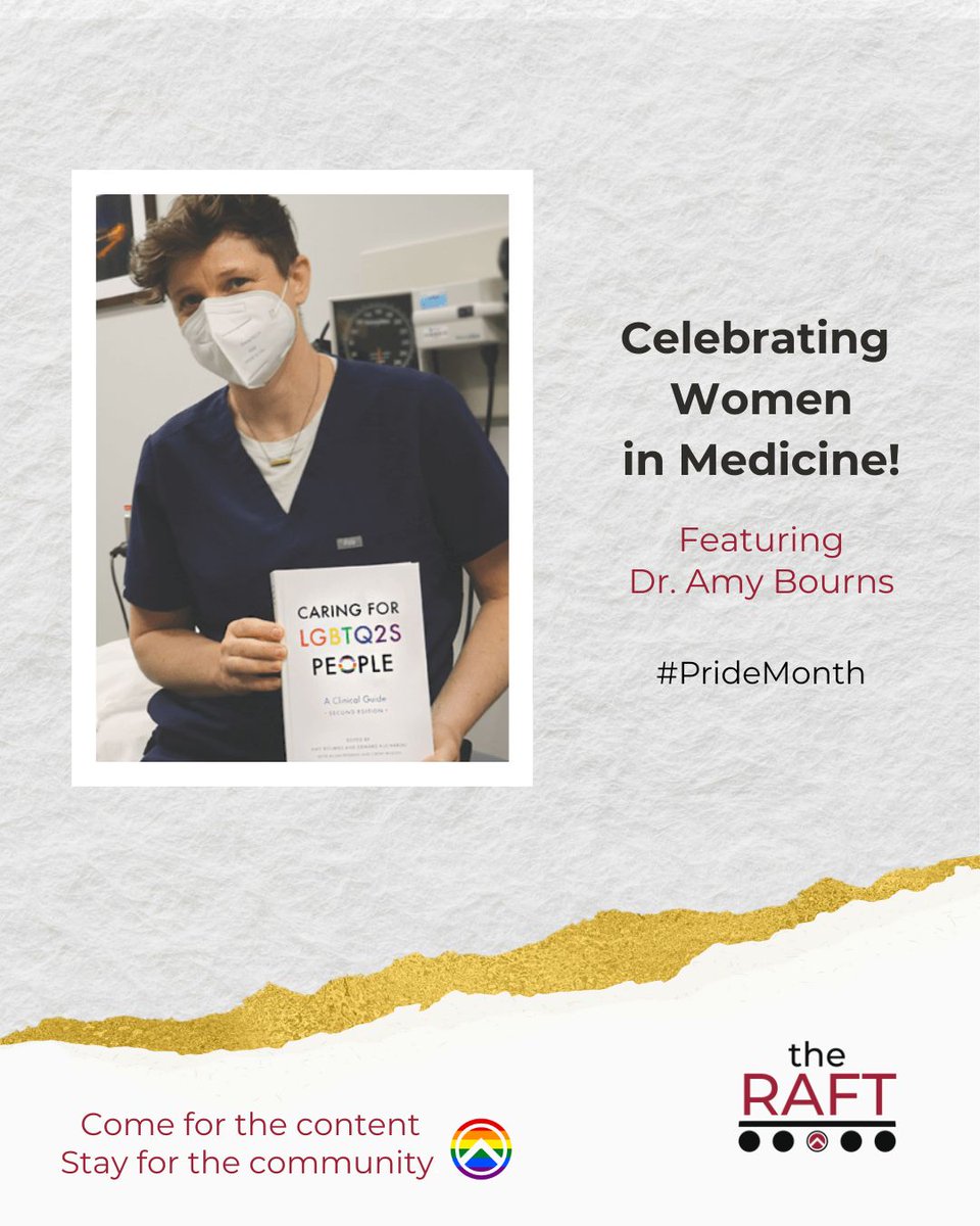 Dr. Amy Bourns, a dedicated family physician at Sherbourne Health in Toronto, has made significant strides in LGBTQ healthcare. Known for her commitment to improving primary care for transgender patients, she embodies compassionate and inclusive medical treatment.🌈💖 #PrideMonth