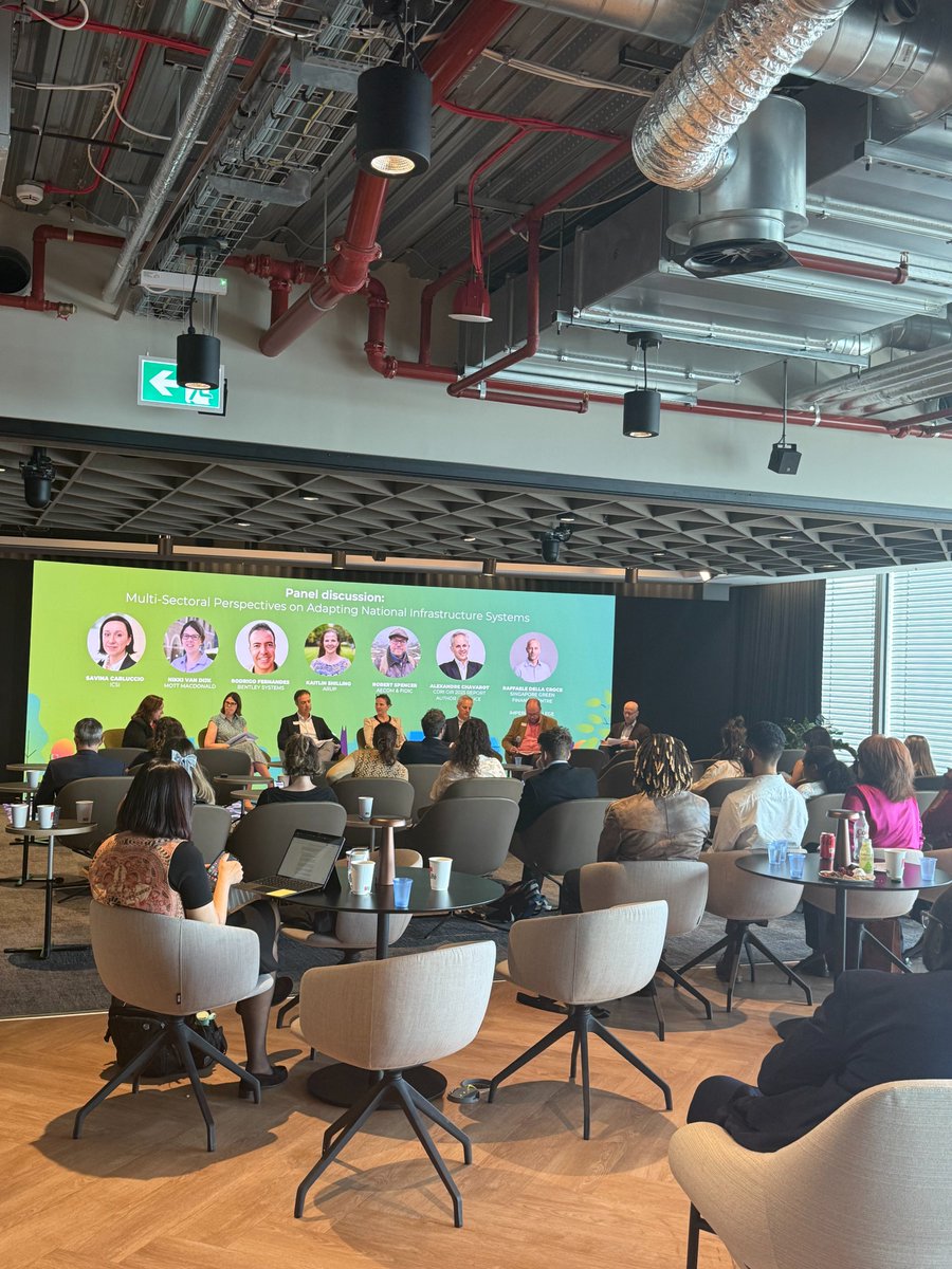 FIDIC's tweet image. 🤝 Strengthening Resilience through Collaboration at #LCAW2025
At today’s session on national adaptation strategies, FIDIC’s Robert Spencer joined global experts to spotlight the missing links between finance, governance & infrastructure.
🔹 Capacity gaps
🔹 Fragmented…