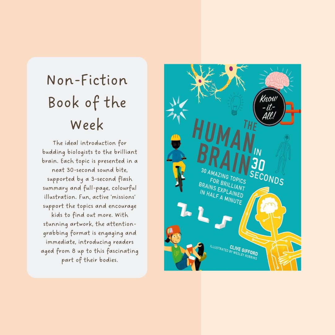 DenbighILC's tweet photo. Our #BookoftheWeek for all Key Stages is here!

KS3: Bulging Brains by Nick Arnold
KS4: The Outsiders by S E Hinton
KS5: The Brain by Alison George
Non-Fiction: The Human Brain in 30 Seconds by Clive Gifford

#thinkdenbigh https://t.co/DVRQPtDkt1
