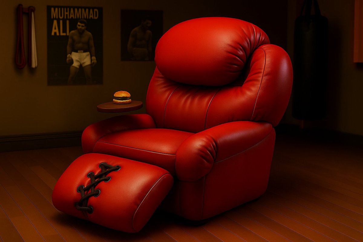 Alguien de Twitter Boxeo que querría este sillón para las veladas??