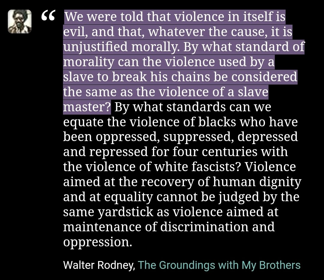 Mwanabutangi's tweet photo. Walter Rodney had something to say about this.

#UshenziKE https://t.co/knaBQJ2Lcp