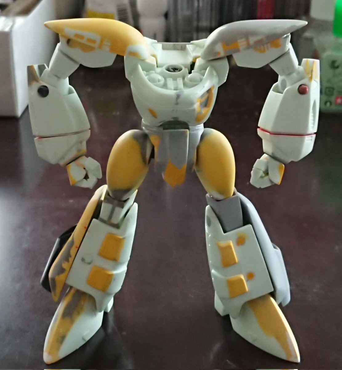 ''抵抗'' オーダー作品 1/72 #オーガス・マーイsp 進捗。 足の甲をボリュームアップしたら