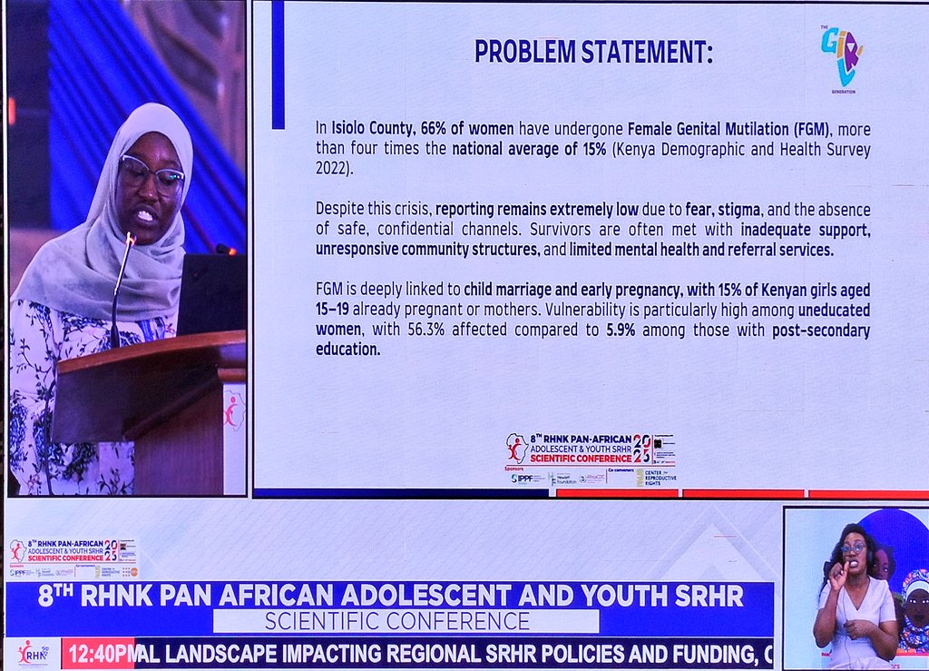 RARE_Programme's tweet image. The #BongaBox Initiative is more than a reporting tool, it’s a movement to end FGM. It breaks the silence, gives girls a safe space to speak, and empowers communities to abandon harmful traditions.’ ~ Diramu Haji 

#RHNKConference2025 #EndingFGMC #Isiolo