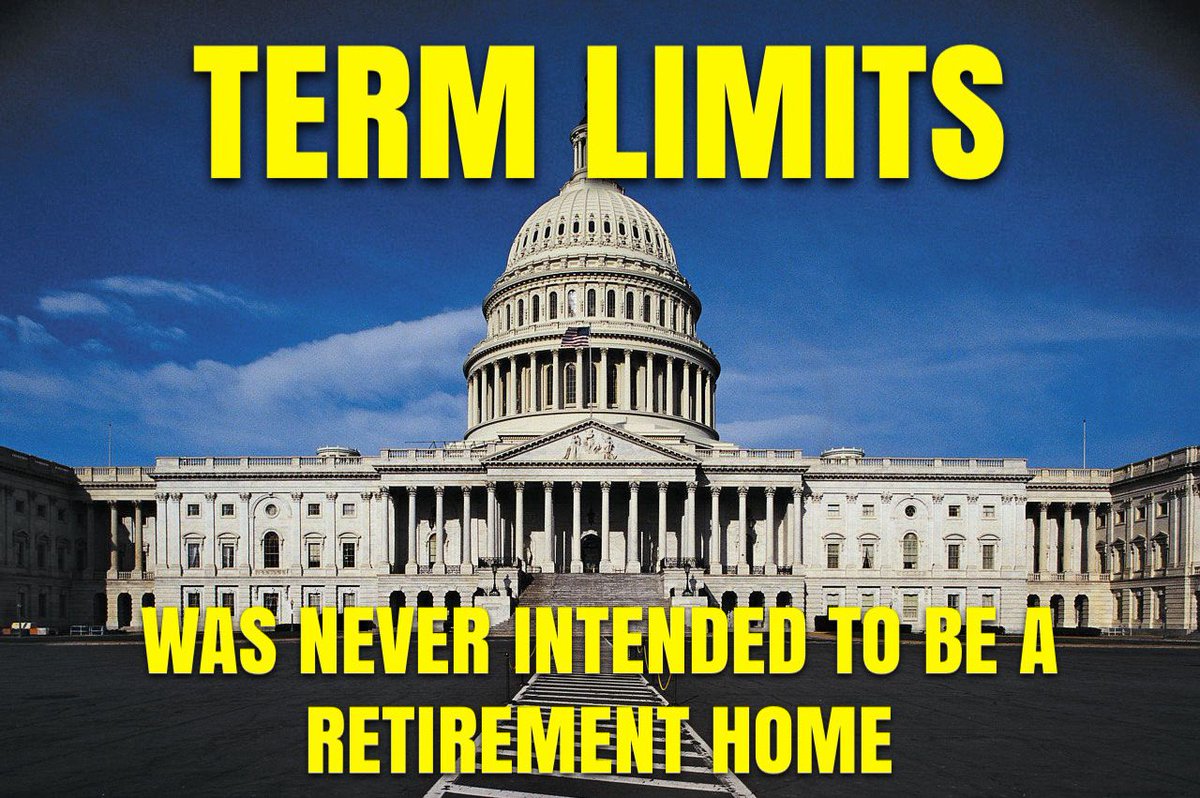 Term limits to all them! Stop voting them in for life!