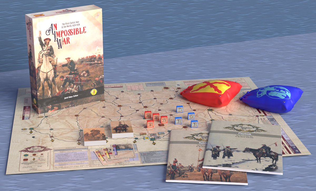 I am very happy to announce that "An Impossible War: The 1st Carlist War in the North, 1834-1838" is now available for pre-order on the publisher's website with a 25% discount:
bellica3g.com/en/product/una…