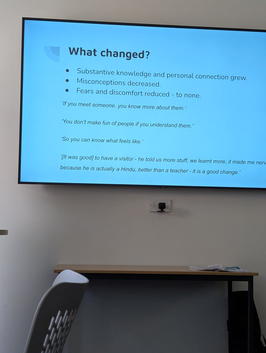 Another interesting session from the emerging leaders group from Zoe Higgins about Hinduism as a lived experience for primary students <a href="/areiac/">AREIAC</a> #alure #gobodly25