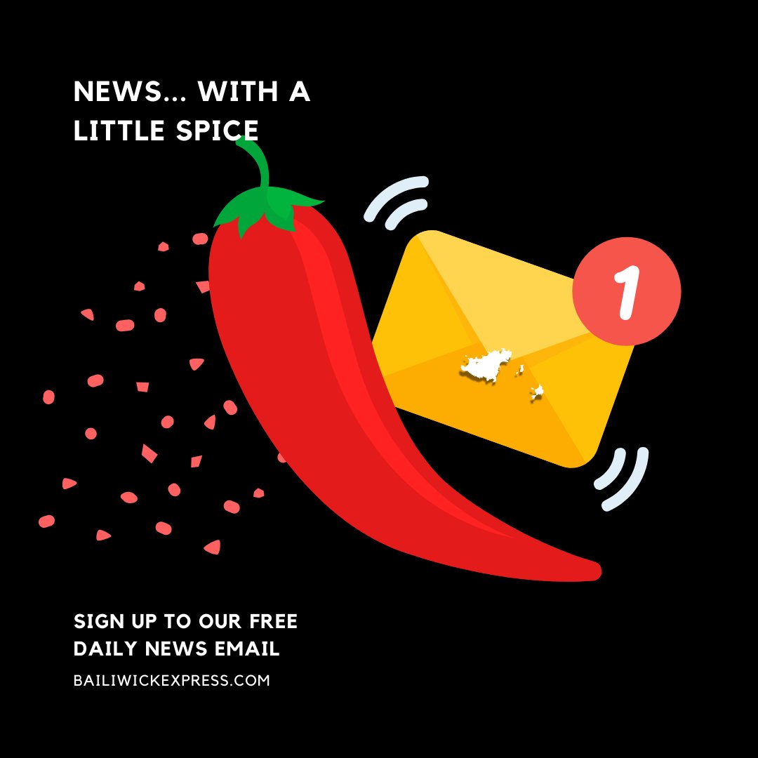 Stay in the know with Bailiwick Express! Get the latest local news with a dash of spice delivered straight to your inbox 🌶️

Sign up for our FREE Daily News Email today!

Sign up here: brnw.ch/21wTJ0n