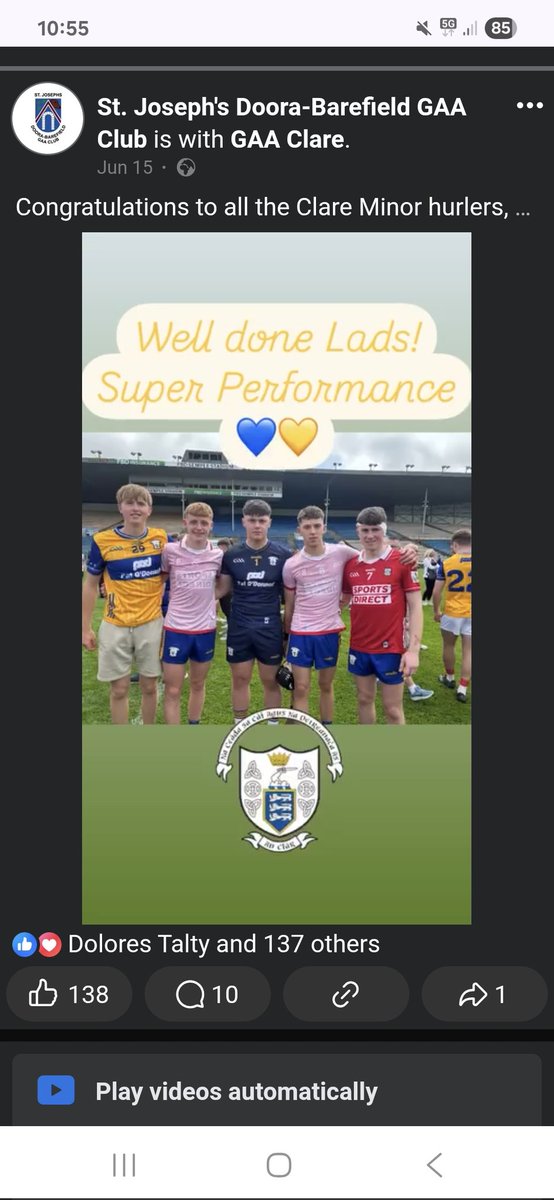 Just over 24 hours to the All-Ireland minor final . If you haven't made your plans or bought tickets you still have time . We have 5 club lads on the panel and they deserve a huge club support tomorrow in Thurles.