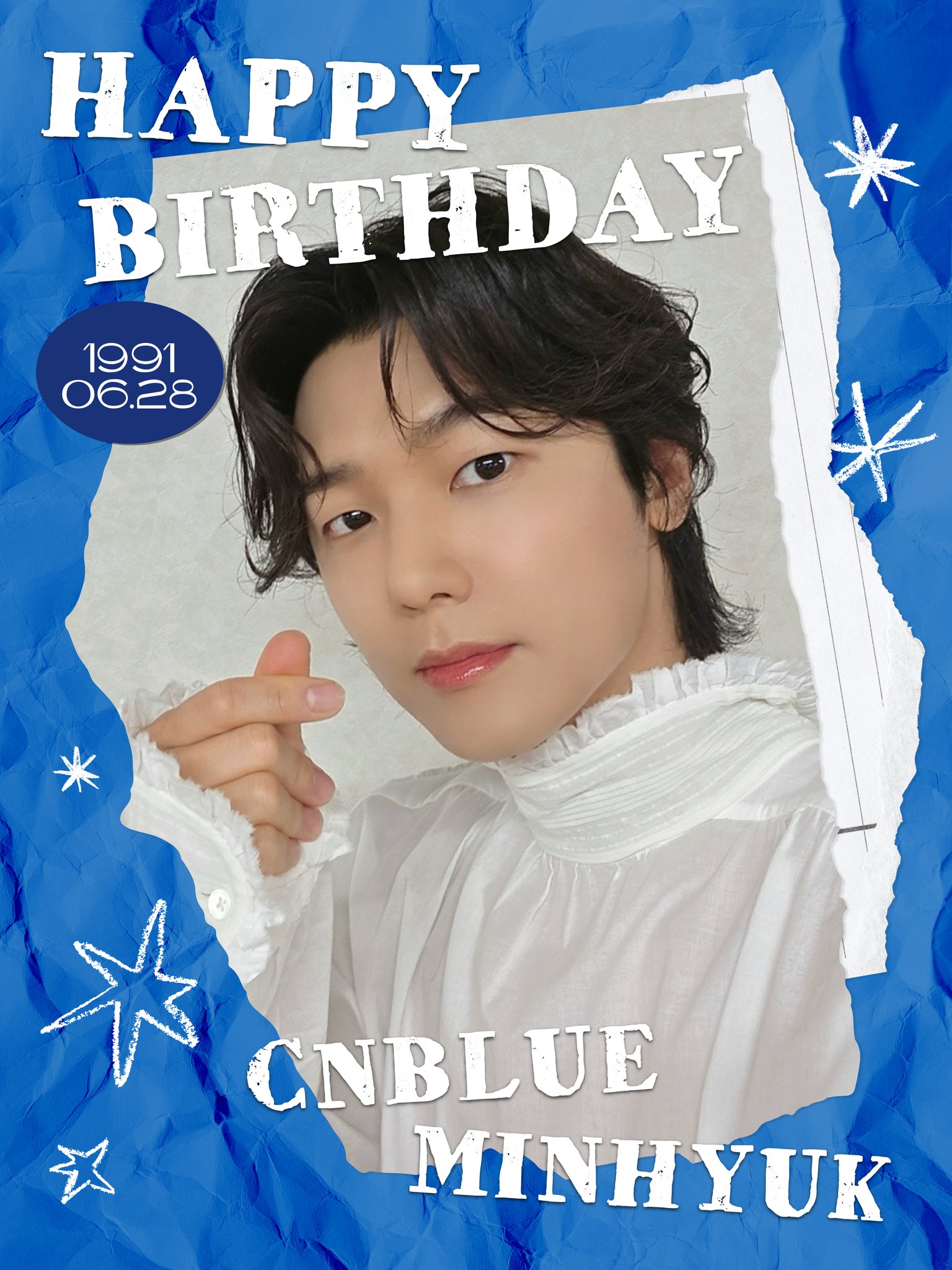 ミ・ニョク直筆サイン入り超 特大写真…Min-Hyuk CNBLUE JAPAN OFFICIAL on X: 
