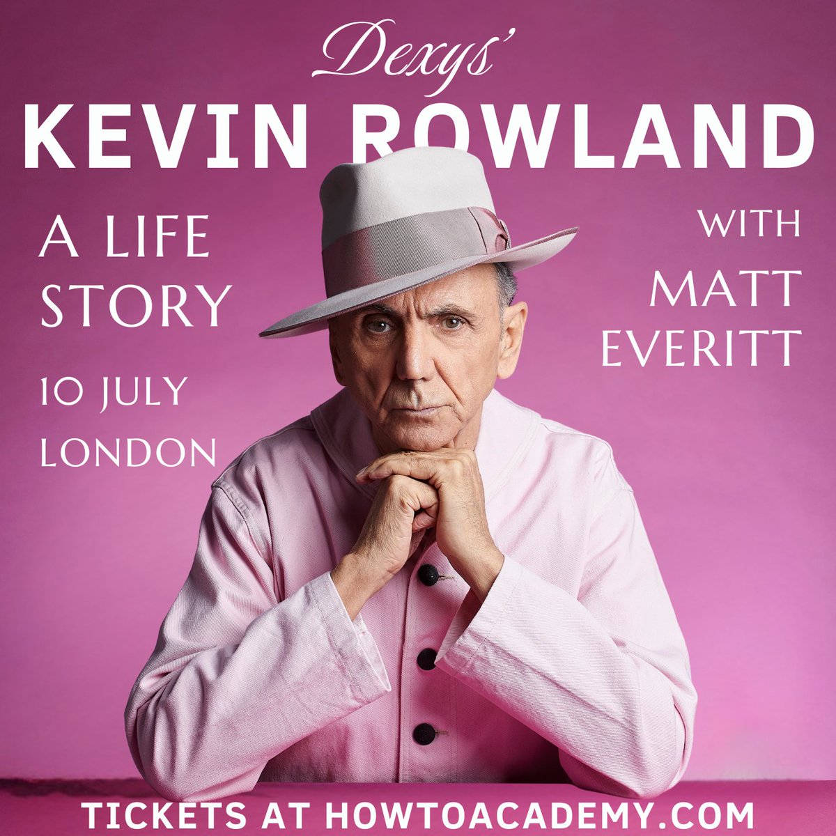 DexysOfficial's tweet image. Kevin Rowland is celebrating the publication of Bless Me Father with a launch event on 10th July at the Royal Geographic Society with How To Academy, where he&apos;ll be in conversation with Matt Everitt. We&apos;d love to see you there!

howtoacademy.com/events/dexys-k…