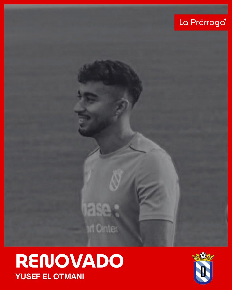 LaProrrogaInfo's tweet image. ✍🏼 𝙊𝙁𝙄𝘾𝙄𝘼𝙇: El Otmani renueva en la @canteraudm 🔵⚪