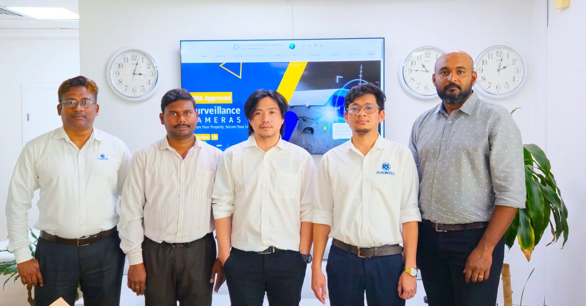 AxontecS's tweet photo. The project meeting today covered everything: planning, tech talk, and a ton of ideas. https://t.co/R3gICjCNOq