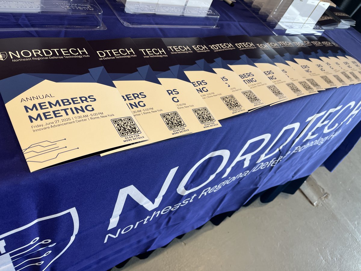 NORDTECHub's tweet image. The @NORDTECH team is excited to greet registered attendees for our annual meeting today! This networking event brings together leaders from multiple industries, academia, and government agencies to showcase our Hub’s progress. nordtechub.org/annualmeeting