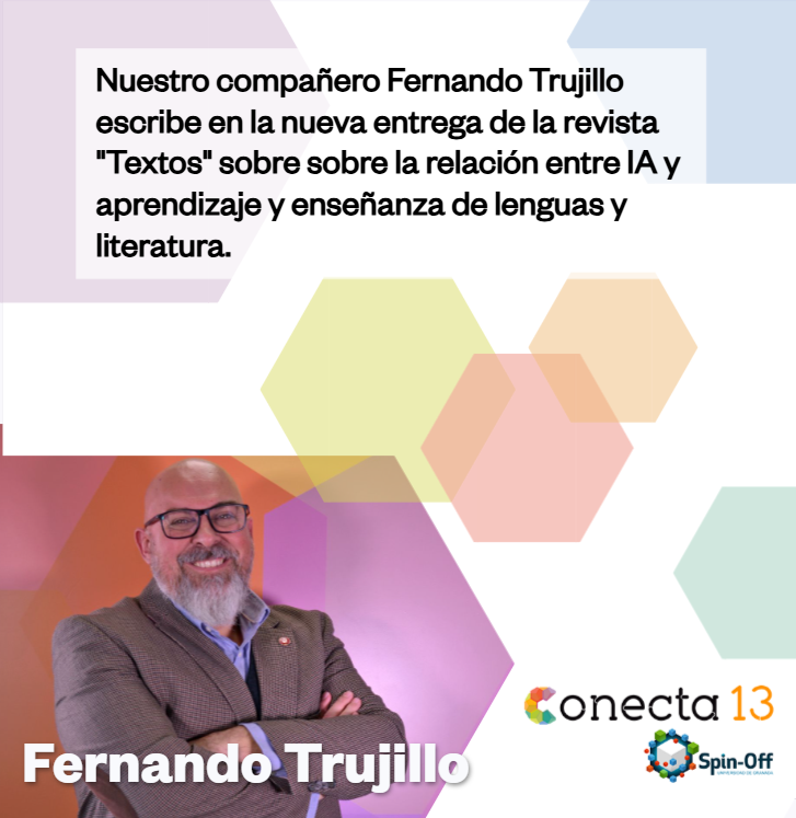 🧠📚 Nuevo número de la revista Textos sobre IA, lengua y literatura.¿Cómo impacta la IA en la enseñanza de lenguas y humanidades? Incluye artículo de nuestro compañero Fernando Trujillo, <a href="/ftsaez/">Fernando Trujillo</a> .
grao.com/revistas/intel… <a href="/EditorialGrao/">GRAÓ</a> 

#IAenlaEducación #Conecta13