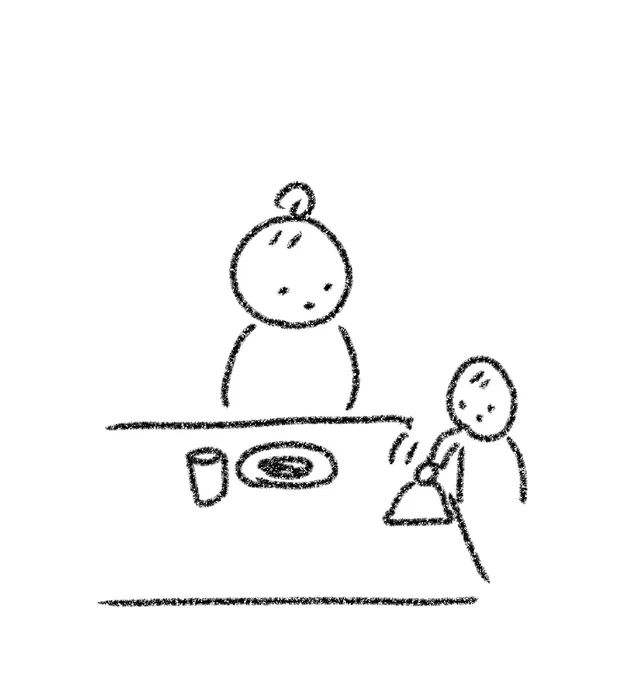 食後必ず伏せ丼するのなんで
#0歳児 