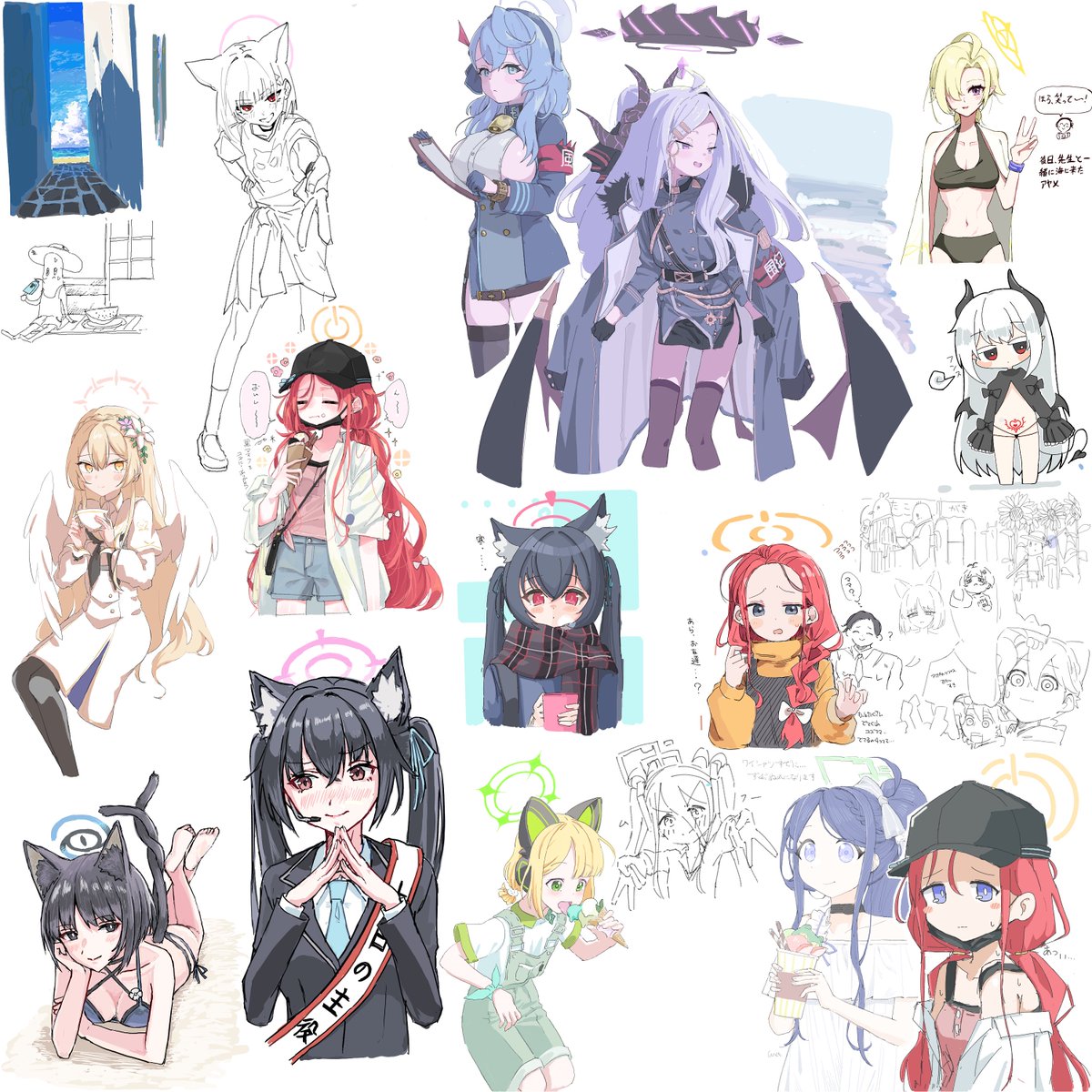 WAYAnut's tweet image. 絵チャでした！
𝑩𝑰𝑮 𝑲𝑨𝑵𝑺𝑯𝑨🌱🌱🌱