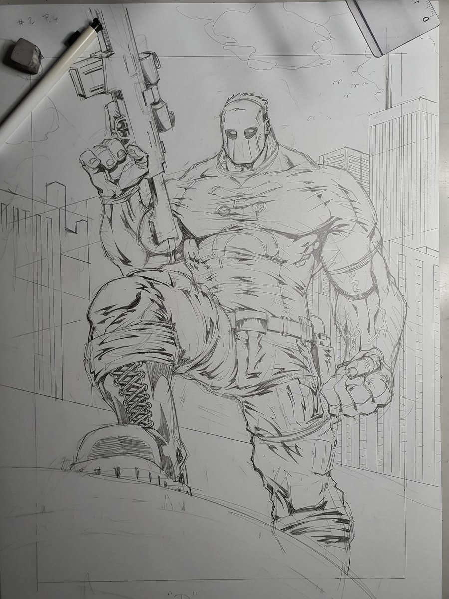 EmergentComic's tweet image. Goin' huntin'. #EmergentRetribution #issue2 #indiecomics