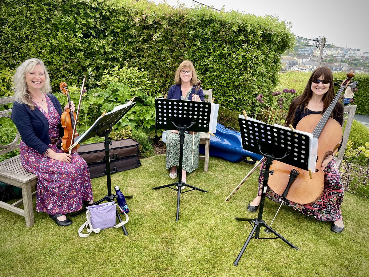 classicstrings's tweet image. Our Trio is playing for a wedding tomorrow at Housel Bay Hotel in Cornwall. We are performing Vivaldi’s Four Seasons as well as some gorgeous film music! 
#weddingsong