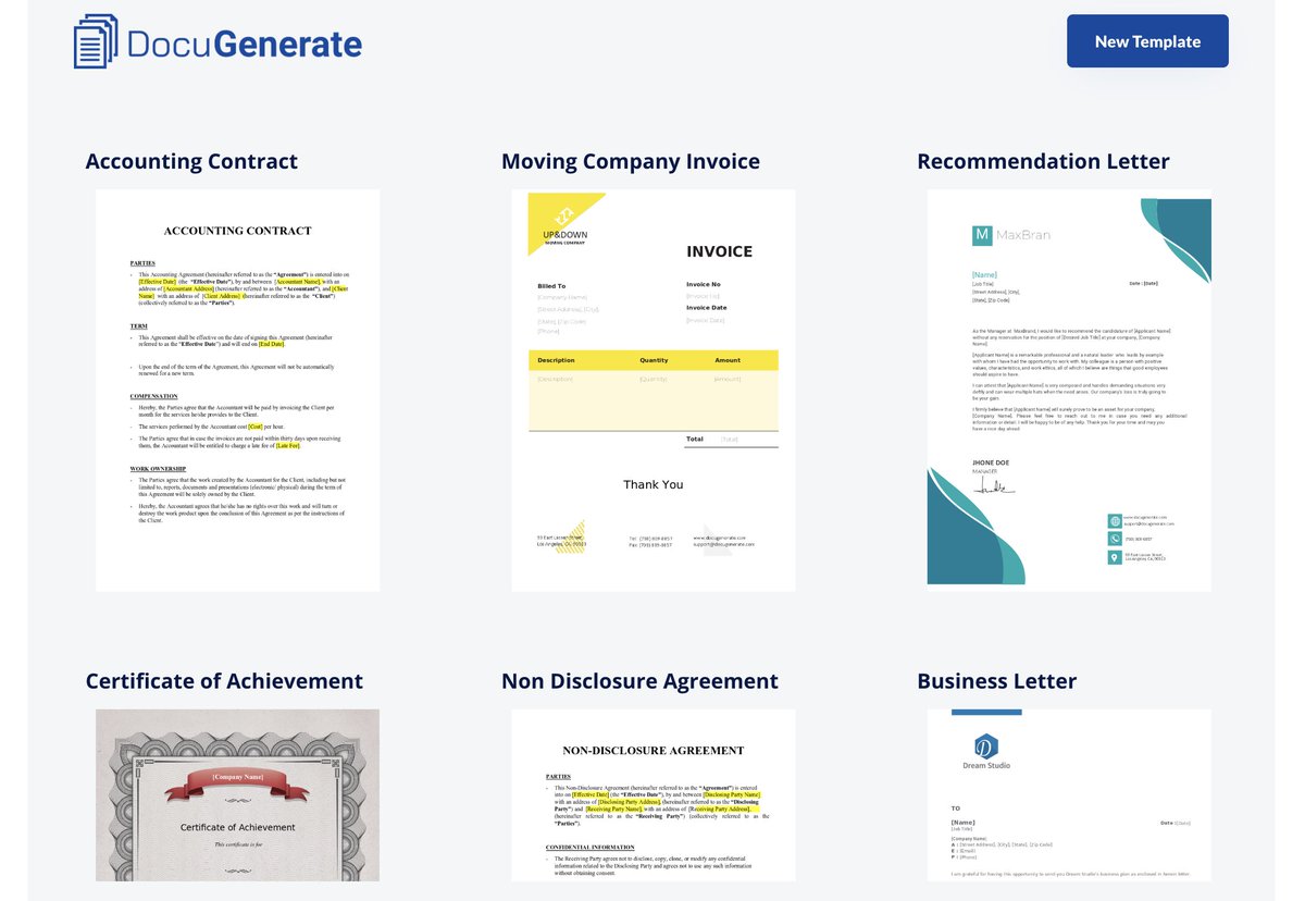 DocuGenerate tweet media