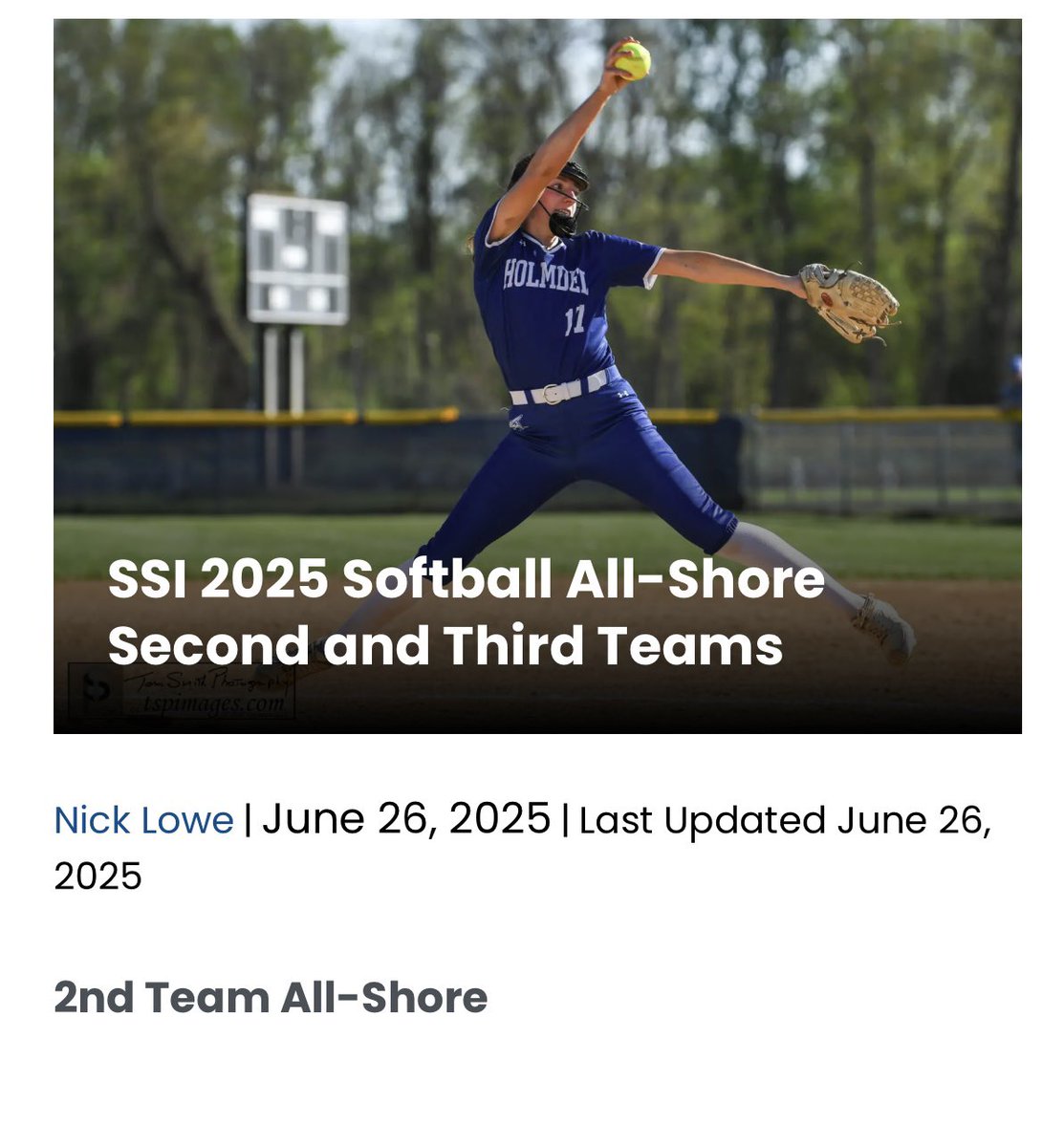 Shore Softball tweet media