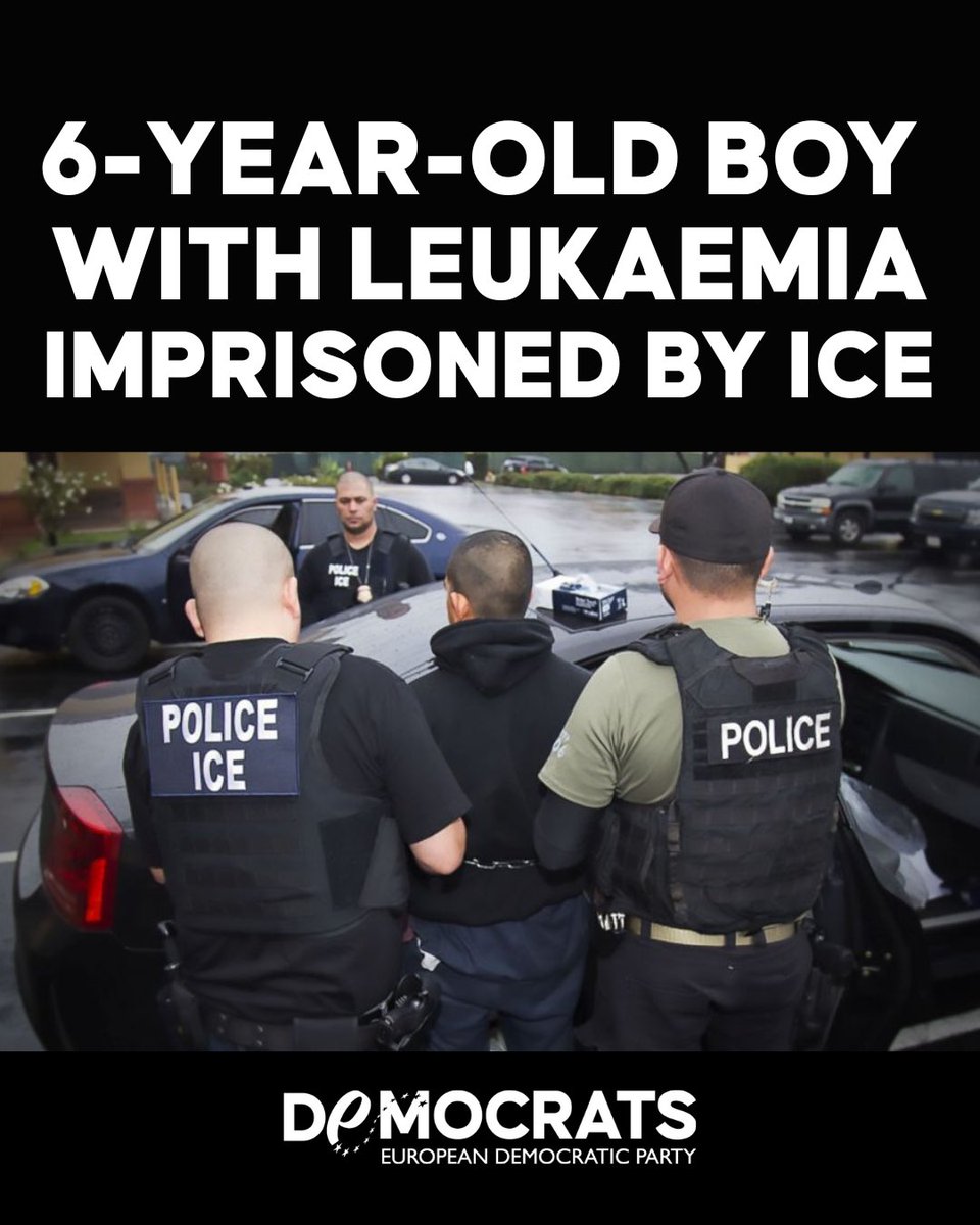 A six-year-old boy with leukaemia — legally present in the U.S. — has been arrested and jailed by ICE officers. This act of cruelty is both illegal and inhumane. It lays bare the Trump administration’s disdain for the rule of law and the dignity of minors. Denying a sick child