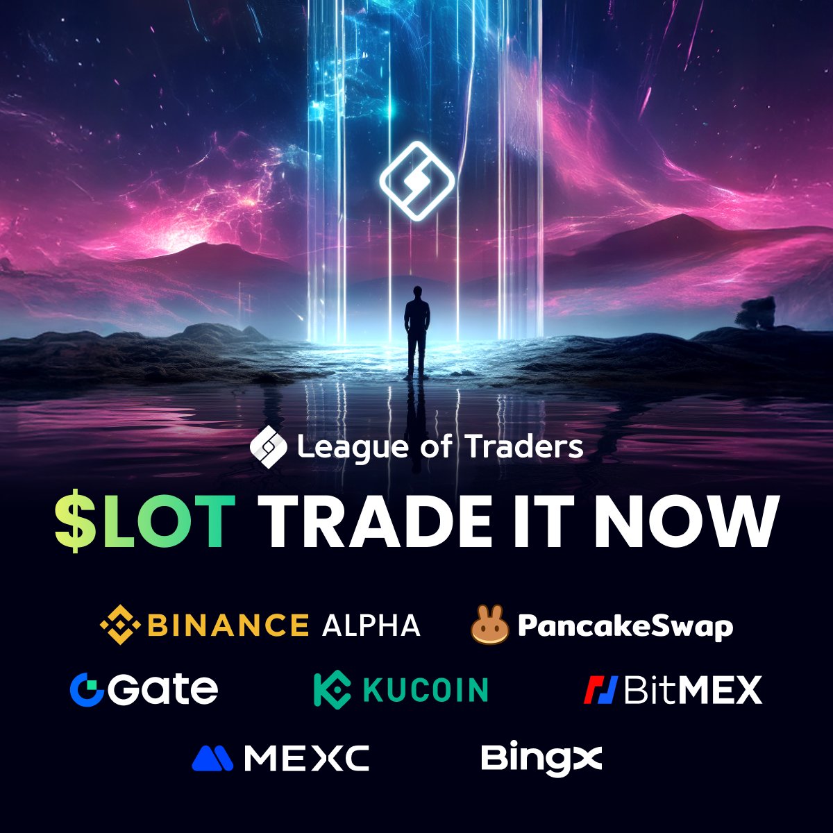 From launching as a social trading app in 2022 to becoming one of the world’s leading platforms...Now with our own token to match, League of Traders was built for the long run. And so is $LOT.

It’s time to build once more and luckily, we’re not strangers to that 😎