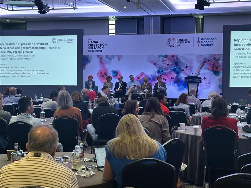 anbu_ldr's tweet image. A juicy #PrevConf25 session on repurposed drugs for precision prevention—co-chaired by Prof Goodwin & Dr Szabo—featured @ProfKarenBrown, Dr Reynold, Prof Gutkind & Prof Khan. Insights on mechanisms, ambitious trials, adherence & regulatory hurdles. A field of huge potential!