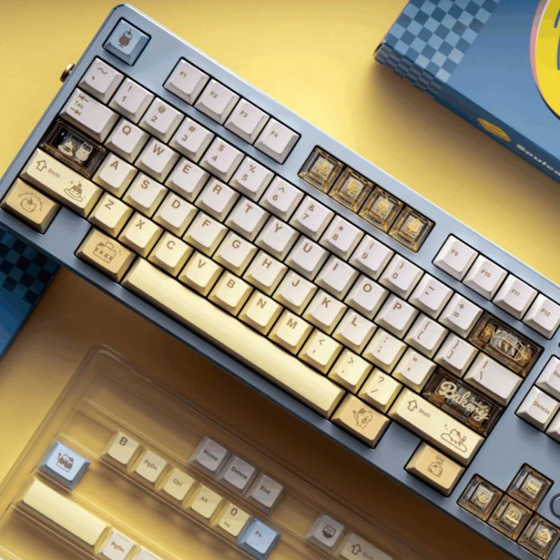 MechkeysJP's tweet image. 🐱 かわいさ×クオリティ 🎂
Soulcat Bakery Meow チェリープロファイルキーキャップセットが登場!
✔️ PBT+PC素材
✔️ 141 + 26キーの豊富なセット
👉 どのキーボードに合わせたい?
mechkeys.com/products/soulc…
#メカニカルキーボード #キーキャップ #キーボードカスタム #Mechkeys