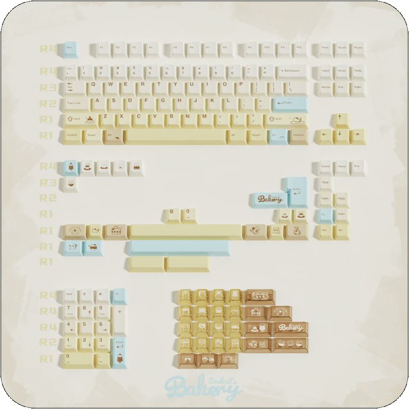 MechkeysJP's tweet image. 🐱 かわいさ×クオリティ 🎂
Soulcat Bakery Meow チェリープロファイルキーキャップセットが登場!
✔️ PBT+PC素材
✔️ 141 + 26キーの豊富なセット
👉 どのキーボードに合わせたい?
mechkeys.com/products/soulc…
#メカニカルキーボード #キーキャップ #キーボードカスタム #Mechkeys