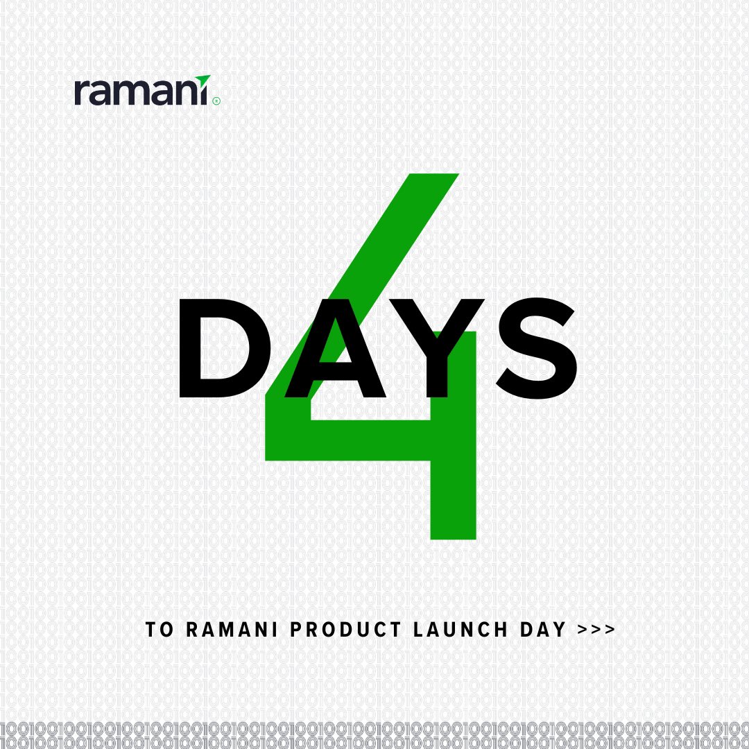 4️⃣ Days To Go!!🚀💚

#ZamaMpyaZaBiashara
#productlaunchday 
#BuildingFor100M_People
#RamaniFinance
#Ramani.io 
#daressalaam 
#tanzania