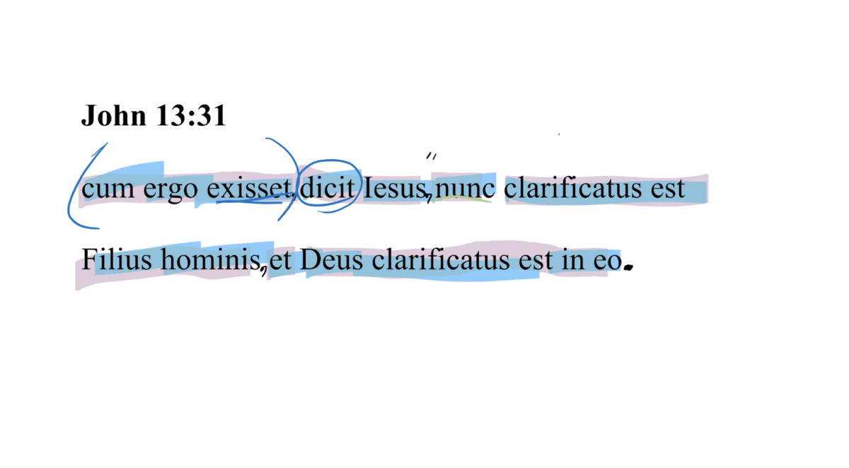 Today's Latin Vulgate Video: John 13:31 Latin Vulgate ow.ly/G5Tw106e3Zw