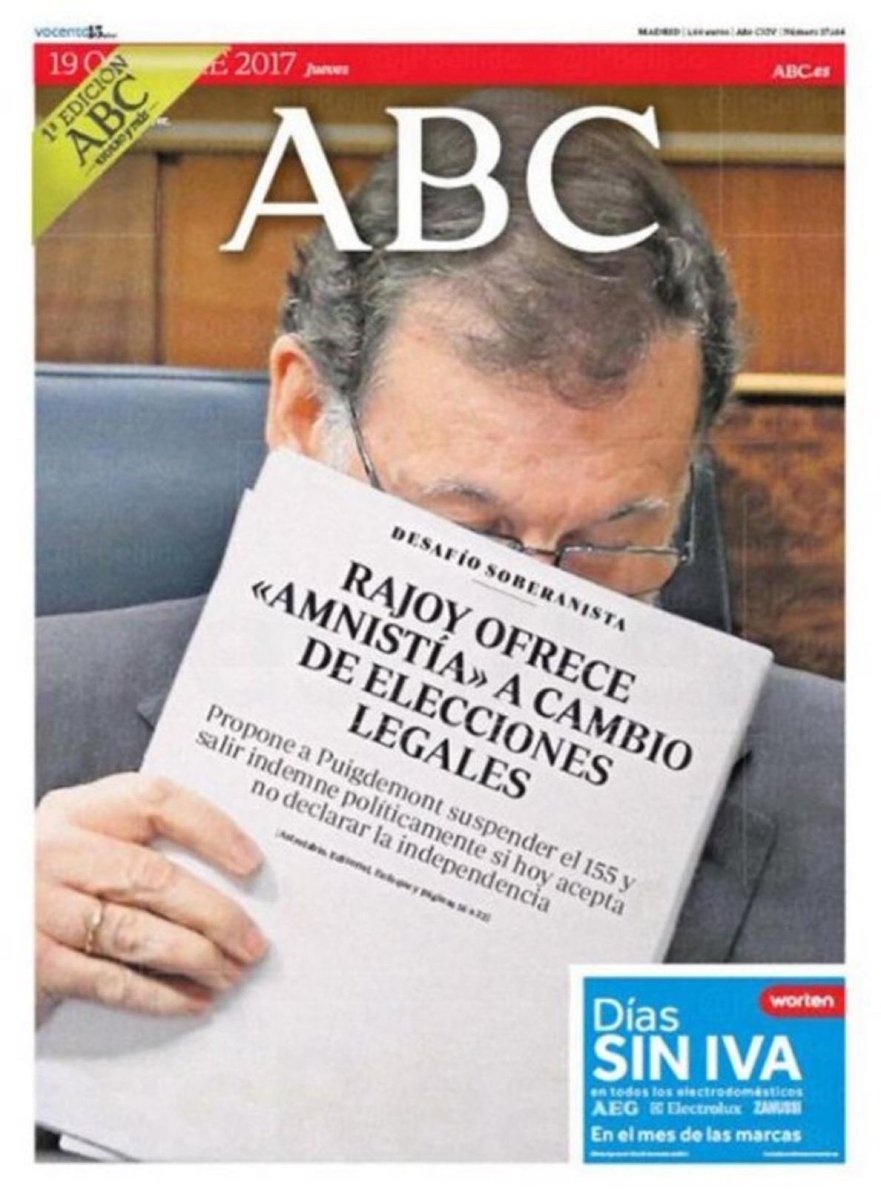 radiocable's tweet photo. Dos portadas de ABC

Una de 2017, gobernando el PP
Otra de 2025, gobernando el PSOE https://t.co/peTrb5sid5