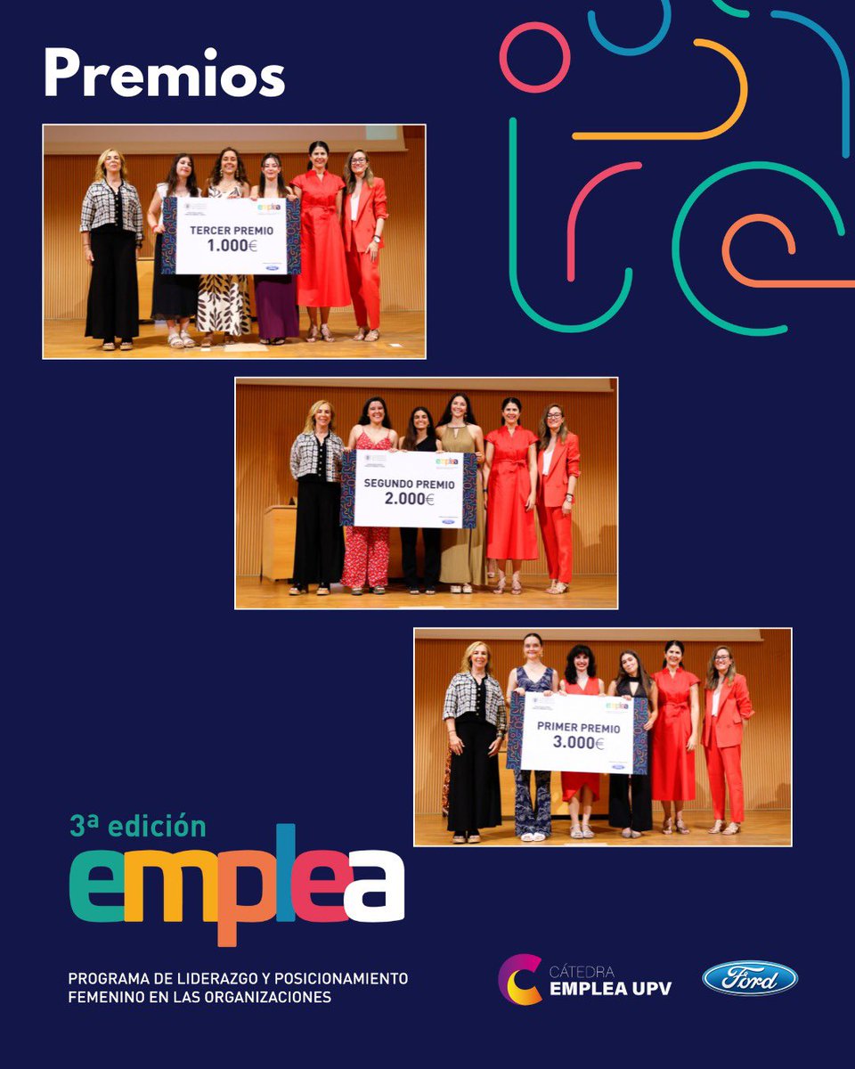 🎓 Finaliza el programa #empleaupv🟣 en su 3ª edición con la Gala de Premios y Graduación.

🎉 ¡Felicidades a las participantes por todo lo conseguido!
🤝 Gracias a las empresas y mentoras por su implicación y entusiasmo en el proyecto.

👀 ¡Ya tenemos la mirada puesta en 2026!