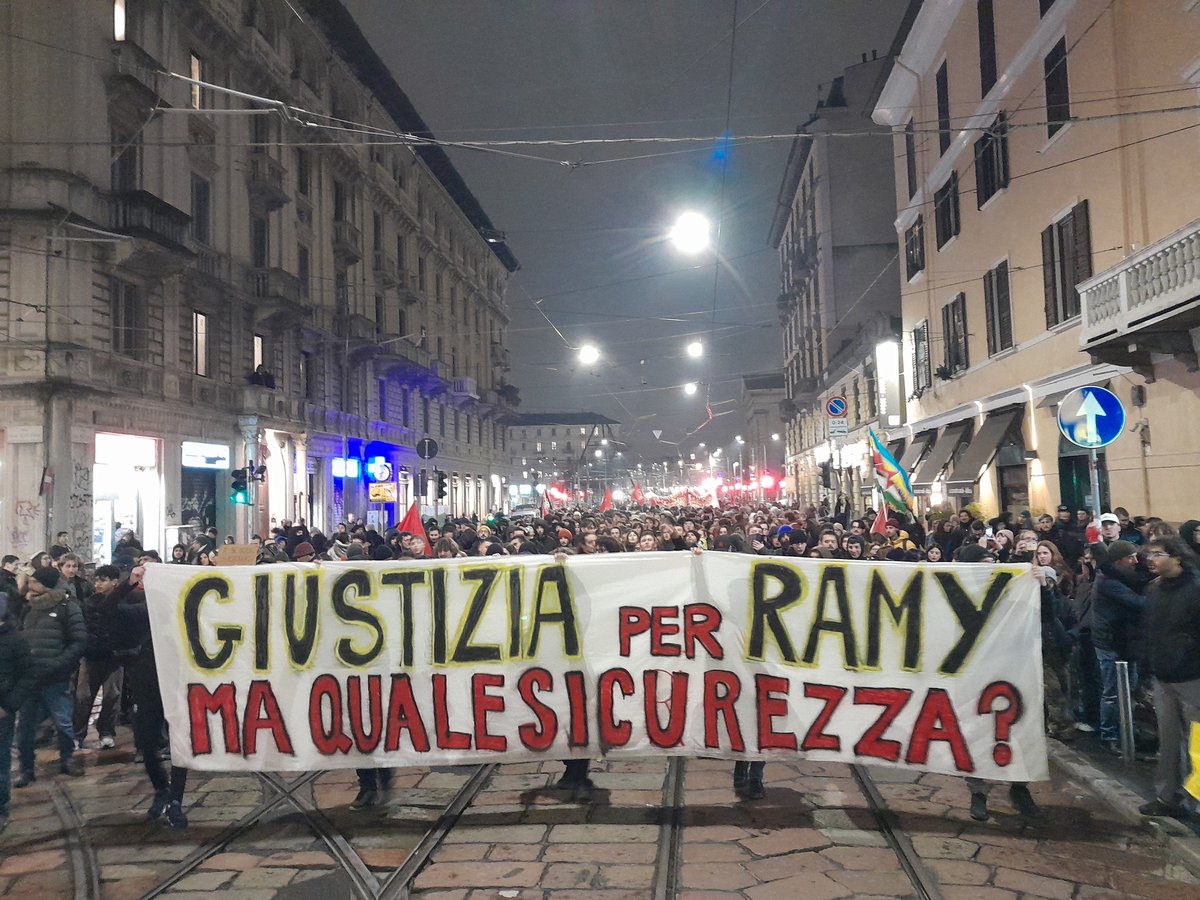 CASO RAMY, FARES CONDANNATO A QUASI 3 ANNI PER RESISTENZA  

Per i fatti legati all'inseguimento coi carabinieri che portò alla morte di Ramy. 
Concesso anche un risarcimento di 2.000 euro ai carabinieri costituitisi parte civile  

#Ramy 
#RamyVive